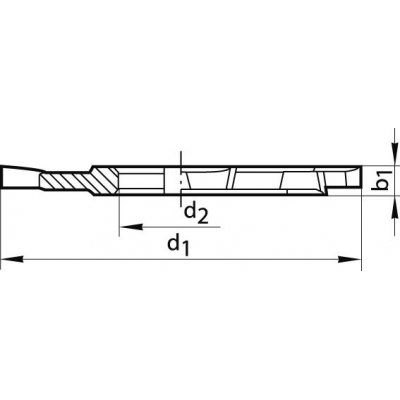 Kotúčová fréza DIN885 HSS-Co5 typ HR tvar A krížové ozubenie 50x10mm FORMAT - obrázek