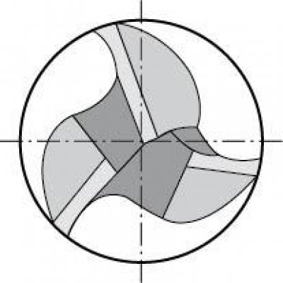 Drážkovacia fréza krátka DIN844 HSSCo8 3mm FORMAT - obrázek