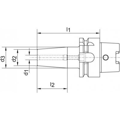 Termo upínač DIN69863A 3,0x60mm Haimer - obrázek