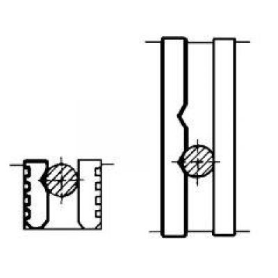 Prizmatická čeľusť SPR 113mm RÖHM - obrázek