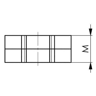 Rýchloupínacia matica bez nákružku 6332S-M6 AMF - obrázek