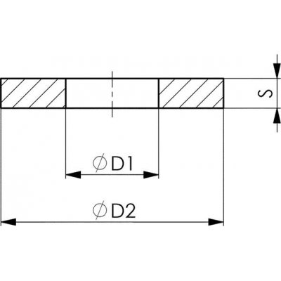 Podložka DIN6340 M20 FORMAT - obrázek