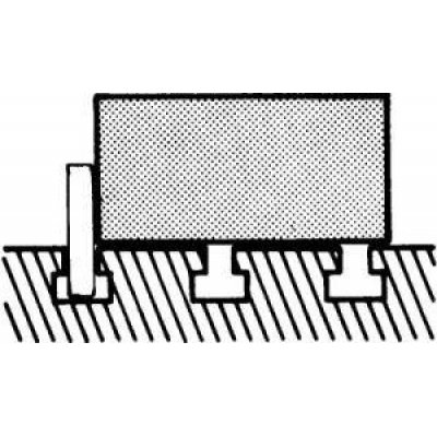 Paralelný doraz - pár 25x8,0x100mm AMF - obrázek