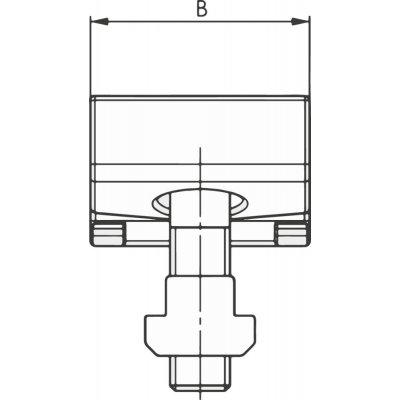 Plochá úpinka 6496 M12x14mm AMF - obrázek