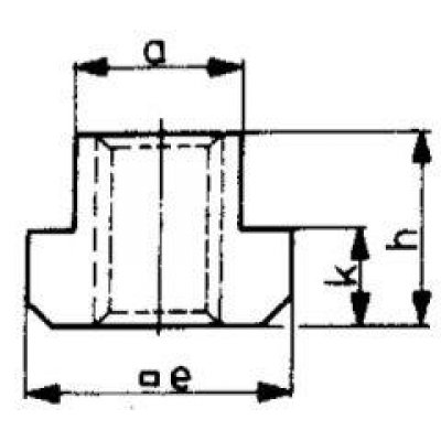 T-matica DIN508 M6x8mm AMF - obrázek