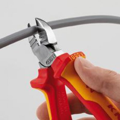 Odizolovacie bočné štiepacie kliešte VDE 160mm qmm KNIPEX - obrázek