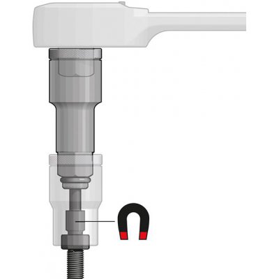 Nadstavec prídržný magnet 3/8" 65mm GEDORE - obrázek