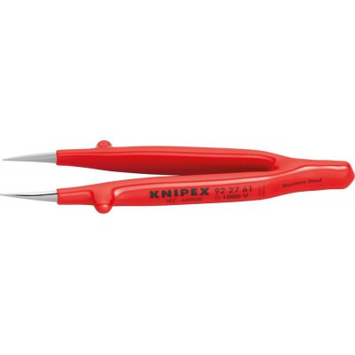 Pinzeta, presné prevedenie, VDE s hrotmi, rovné 130mm KNIPEX - obrázek