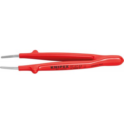 Pinzeta, presné prevedenie, VDE s hrotmi, guľaté 145mm KNIPEX - obrázek