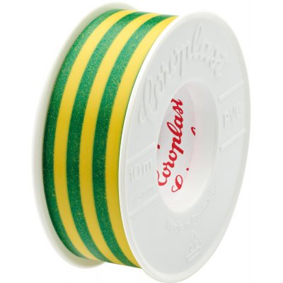 Izolačná páska 302 10mx15mm zelená / žltá Coroplast