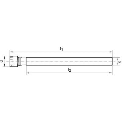 Klieštinový upínač Weldon 10mm ER11x100 FORTIS - obrázek