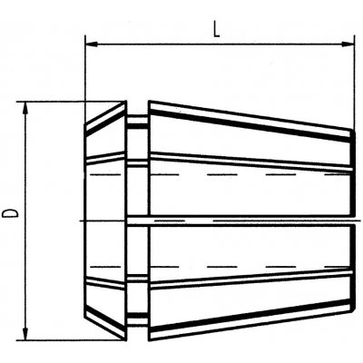 Klieština DIN6499B ER11 1,5-1mm FORTIS - obrázek