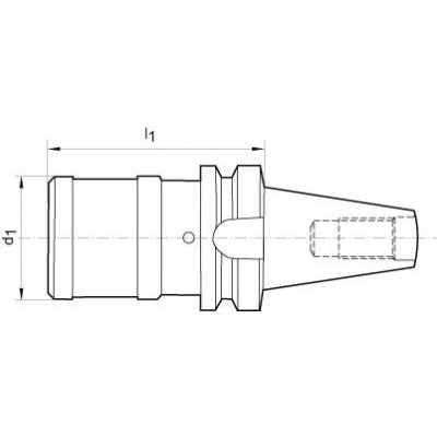 Závitové rýchlovýmenné skľučovadlo M14-33 BT40 FORTIS - obrázek