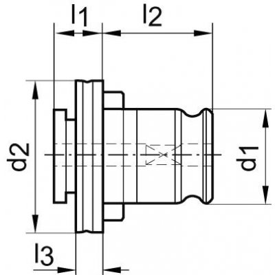 Rýchlovýmenná vložka FE1 2,80mm FORTIS - obrázek