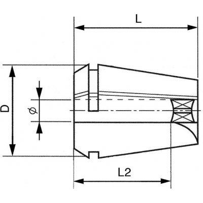 Klieština 4hran ER16-2,8x2,1 FORMAT EX - obrázek