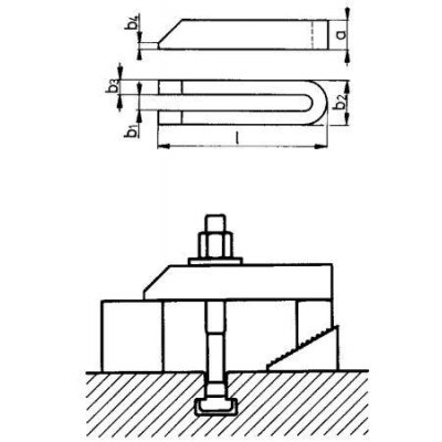 Úpinka DIN6315B 11x100mm AMF - obrázek