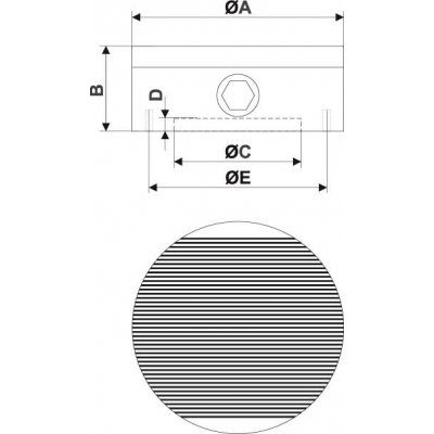 Magnetické okrúhle skľučovadlo permanentné magnety RNF 10 Flaig - obrázek