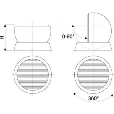 Magnetická upínacie gule ERGOBall 100mm strieborná Flaig - obrázek