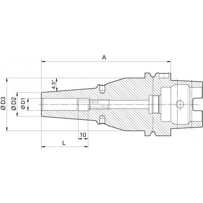 Termo upínač DIN69863A A63 6,0 / 22,0x70mm Haimer - obrázek