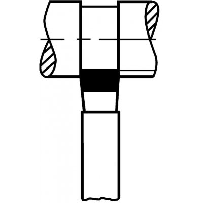 Špičatý soustružnický nůž tvrdokov DIN 4976/ISO4 přímý 16x16x110mm P25/30 Wilke - obrázek