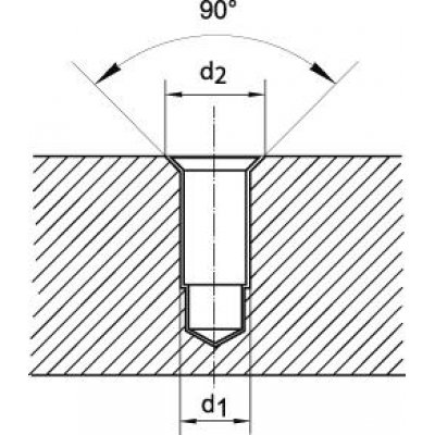 Viacfazetový stupňovitý vrták DIN8378 HSS 90 ° M3 FORMAT - obrázek