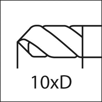 Špirálový vrták DIN341 HSS vybrusovaný typ N stopka MK 24mm FORMAT - obrázek