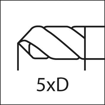 Špirálový vrták DIN338 tvrdokov bez povlaku typ N 9,50mm FORMAT - obrázek