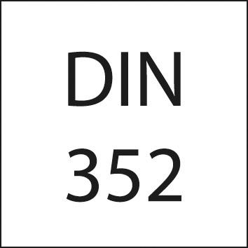 Ručný závitník Druhý závitník DIN352 HSS M4,5 FORMAT - obrázek
