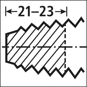 Strojný závitník DIN357 HSS-Co5 M10 FORMAT - obrázek