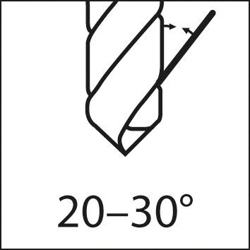 Špirálový vrták DIN338 HSS vybrusovaný typ N krátka stopka 13mm / 16,5 mm FORMAT - obrázek